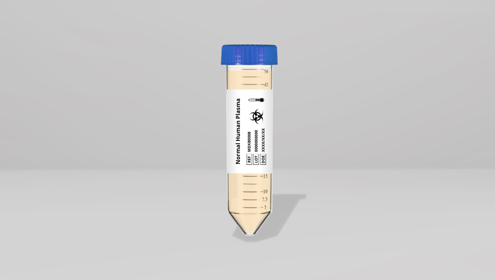 MDXB0099-50 Normal Human Plasma Pool (50mL)