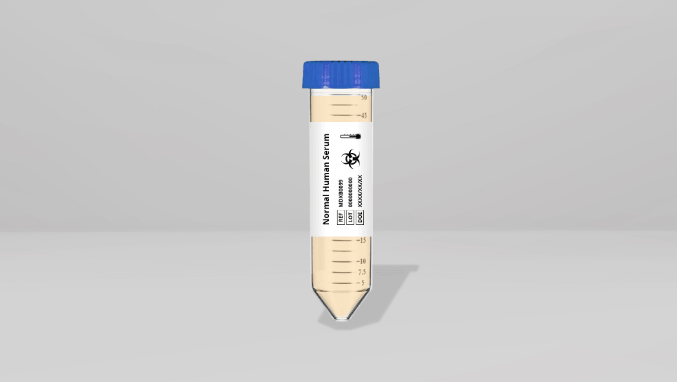 MDXB0008-50 Normal Human Serum Pool (50mL)