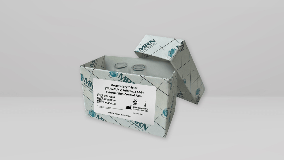 MDXP0036 Respiratory Triplex (SARS-CoV-2 &amp; Influenza A/B) External Run Control Pack